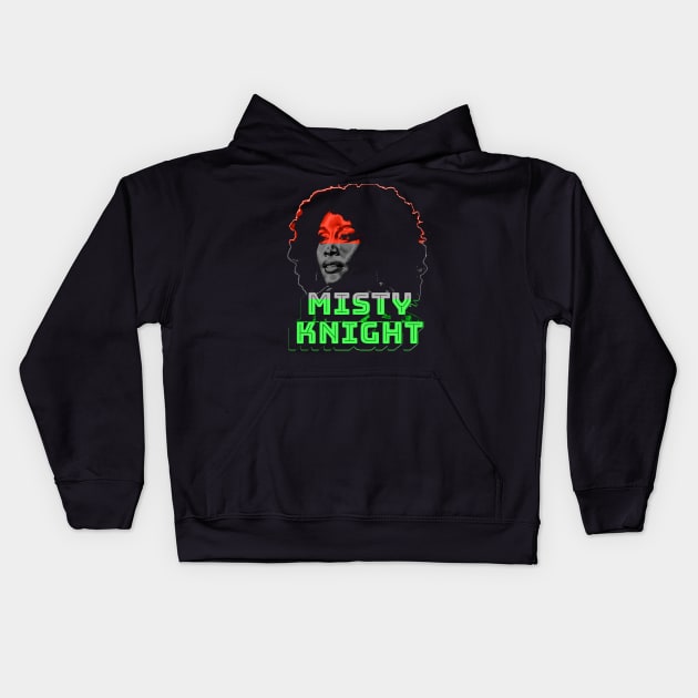 Misty “MFing” Knight alt 1 Kids Hoodie by Thisepisodeisabout